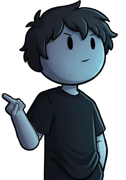 The WayVibe character pointing at his map